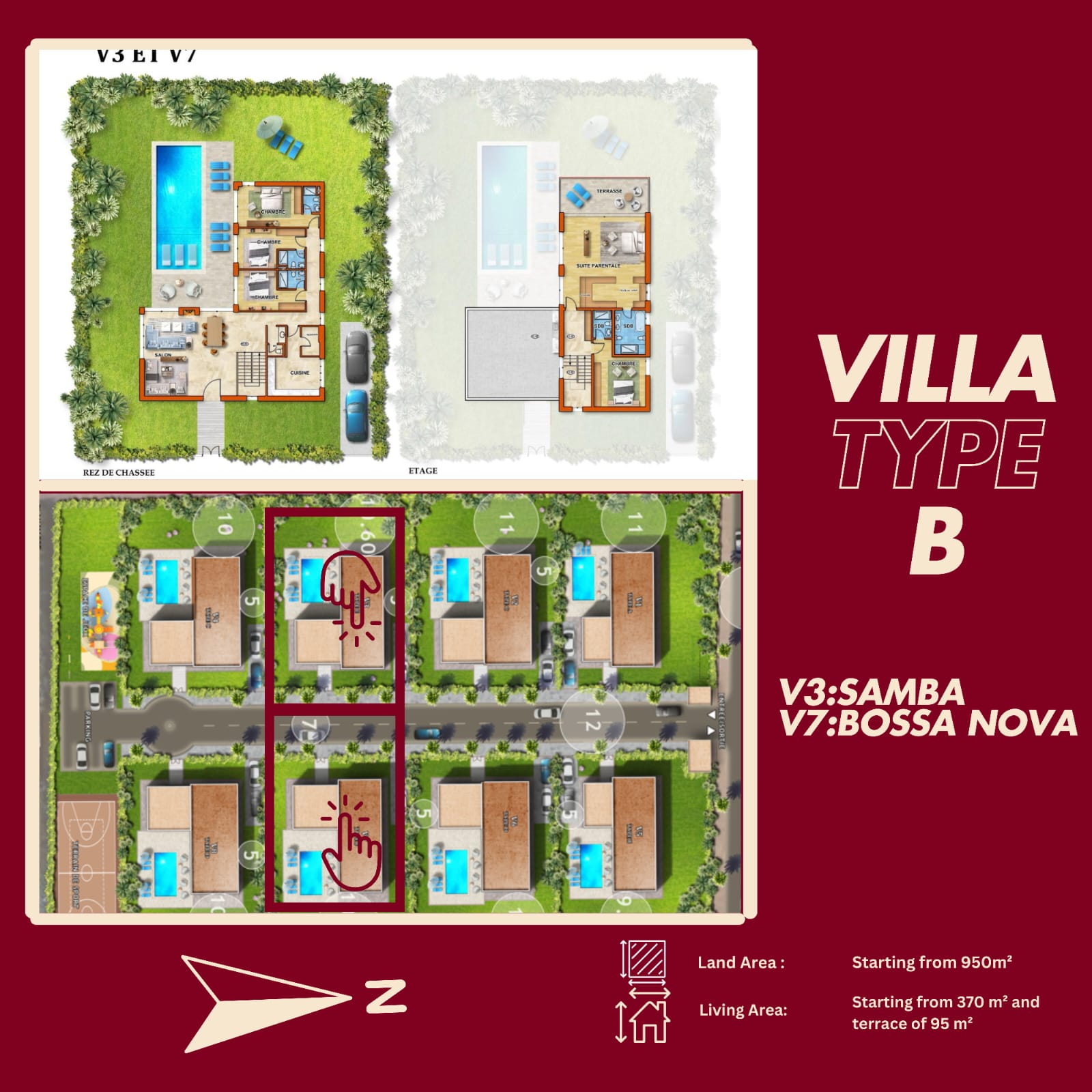 Villa Type B Blueprint