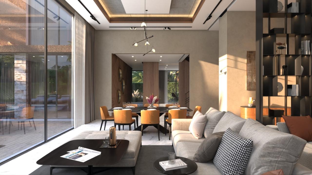 Villa Type B Living Space